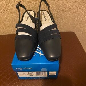 Women Navy Blue Dress Shoes